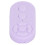 Type C Rechargeable Selfie Button Bluetooth Remote Control 10m Purple 10