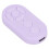 Type C Rechargeable Selfie Button Bluetooth Remote Control 10m Purple 12