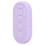Type C Rechargeable Selfie Button Bluetooth Remote Control 10m Purple 1