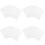 48Pcs Crafting Mesh Sheets White Plastic Cross Stitch Sewing Canvas 5