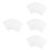 48Pcs Crafting Mesh Sheets White Plastic Cross Stitch Sewing Canvas 6
