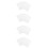 48Pcs Crafting Mesh Sheets White Plastic Cross Stitch Sewing Canvas 8