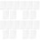 20Pcs White Shrink Film Sheets Printable Craft Making Material 5
