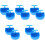 10Pcs Convenient Blue Plastic Rabbit Water Holder Automatic Feeder 4