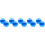 10Pcs Convenient Blue Plastic Rabbit Water Holder Automatic Feeder 10