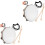 2Ensembles Tambourine Instrument À Main Pour Coloré 3