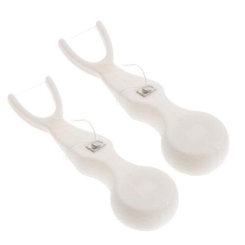 10St Herbruikbare Flosser Houder ABS + Nylon - Reinigen 1