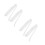 8St Schuim Pad Kleding Met Hanger Accessoires Wit 9