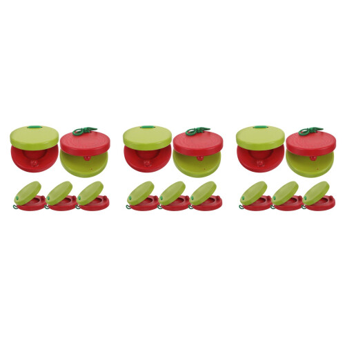15St Rond Handklapper Percussie Instrument Voor Thuis En 2