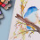Solid Watercolor Paint Set - 25 Assorted Colors, Foldable with Brushes 9