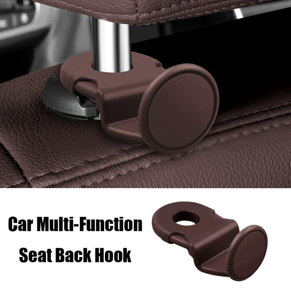 Qenashaing 1Pc Heavy-Duty Car Back Seat Hook (20Kg), Hidden Headrest Organizer For Grocery Bags & Accessories Â Compatible With Suv/Sedan 9426043965600