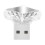 QenASHaing USB-LED-Ambienteleuchte mit farbigen Blinkmodi 1