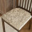 Stretch Velvet Chair Cover, Elastic Polyester, 30-45 cm 1