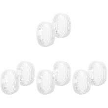 8St Transparante PVC Poppenzakken Mini Display Tas Voor Figuren Opslag