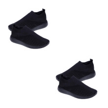 2Paren Man Casual Sportschoenen Zwart Ademend Stevig
