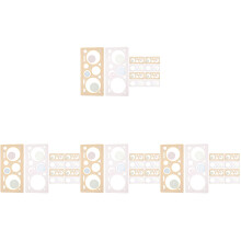40St Assortiment Plastic Schilderlinialen Voor School En Hobby