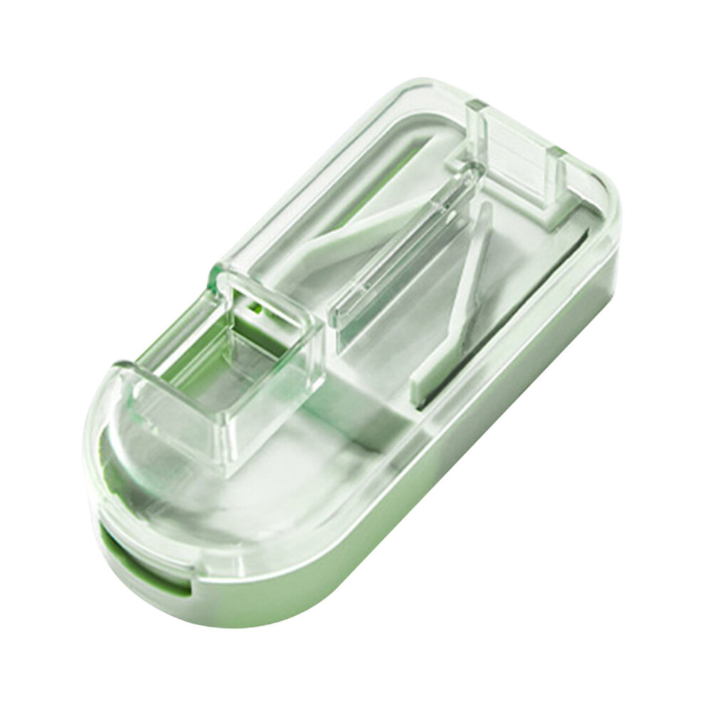 Pill Cutter Splitter for Small, Tiny & Large Pills â Adjustable Clamps, Stainless Steel, Travel Case â Compatible with All Pills