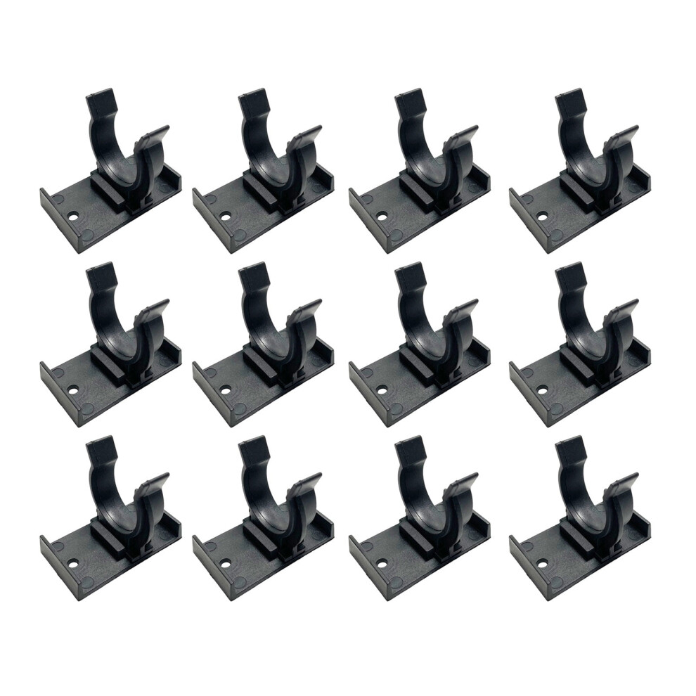 12Pieces Kitchen Plinths Clip Sturdy Plastic Kickboarded Brackets For 32 42Mm Cabinet Feet Without Screws Daily Use 9426043047696