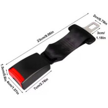 Car seat belt extender for children and pregnant women, adjustable car extension belt