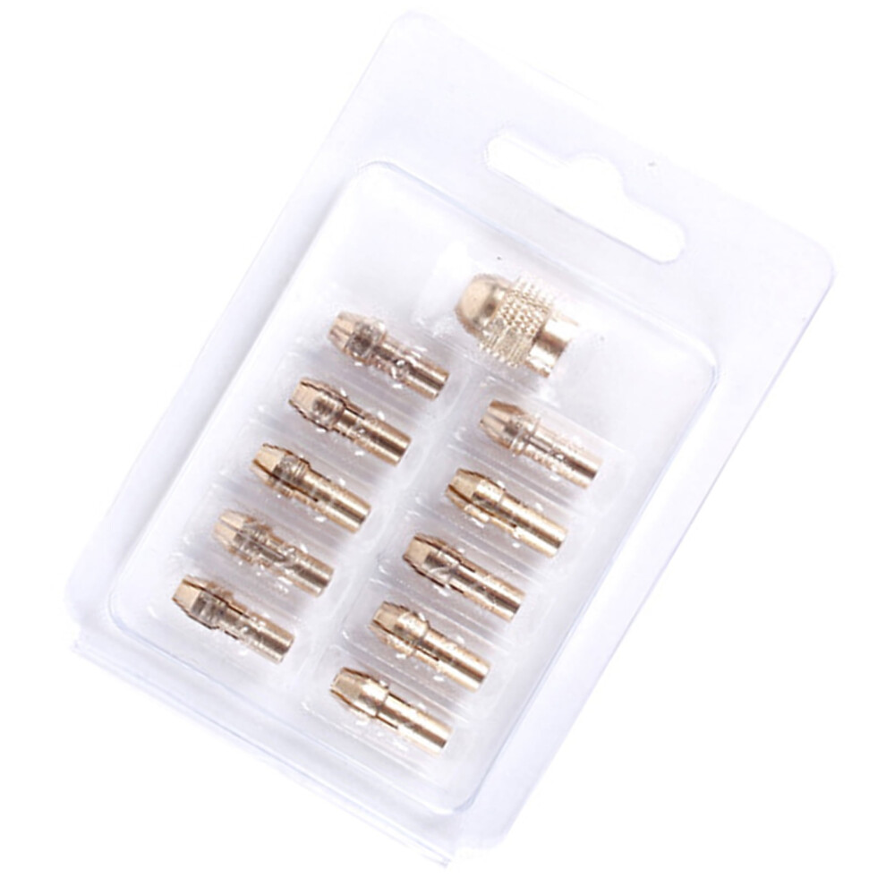 Brass Collets Chucks Strong Metal Collets Adapters Electric Grinding Chucks For Rotary Tool & Power Drills Under 4.8Mm 9426043047610