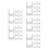 50Pcs White Plastic Motor Mounting Bracket for Stable Motor Support 6