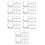 50Pcs White Plastic Motor Mounting Bracket for Stable Motor Support 7