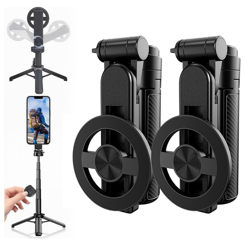 Magnetic Pocket Selfie Stick, 4-In-1 Mini Tripod With Wireless Remote Â Compatible With Iphone & Android 9426043146405
