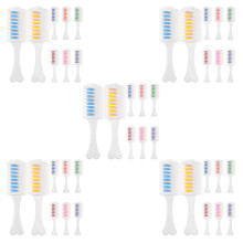 40St Haarverfkammen Set Plastic Ergonomisch Ontwerp Assorti Kleuren