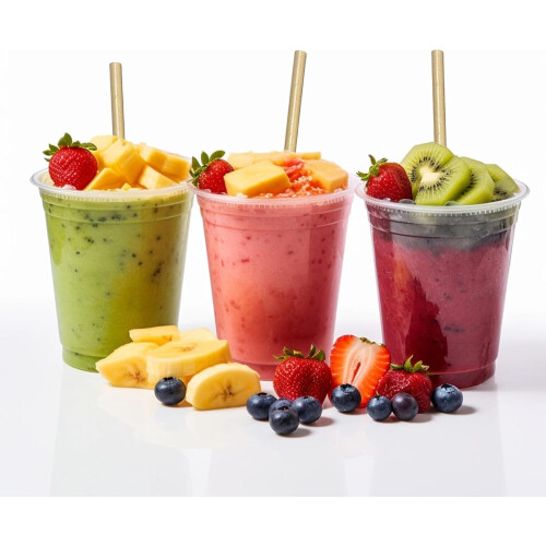 100 Χάρτινα Καλαμάκια Kraft 19,7cm – Για Εστίαση & Πάρτι 1