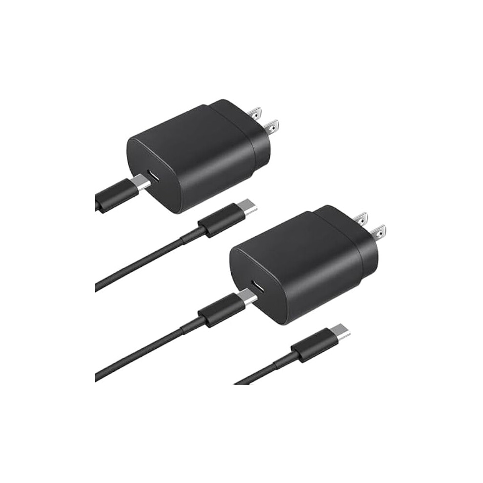 Usb-C Charger 25W With Cable For Samsung And Iphone 2-Pack 971050142005