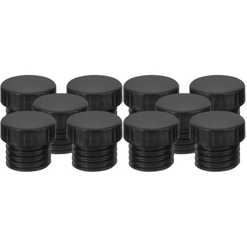 10Pièces Caches De Pour Douilles Lumineuses Noir
