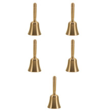 5St Kerst Handbellen Van Messing, Luidklok Voor School En Service