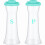 Timglas salt- och pepparkar – 2-pack, cyan, 2