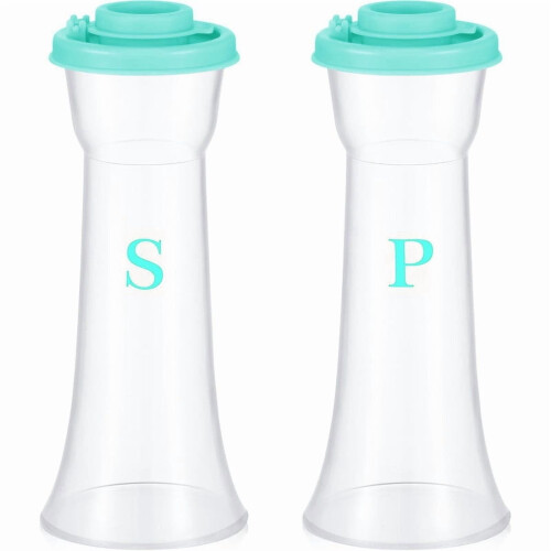 Timglas salt- och pepparkar – 2-pack, cyan, 1