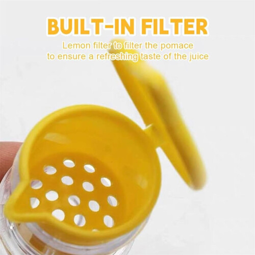Presse-citron manuel en plastique compact (1 pièce) 2