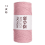 Fio de crochê de algodão ultramacio, 150g – Rosa Couro 1