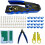 Κιτ εργαλείων πτύχωσης RJ45 για Cat5 έως Cat6A με 50 1