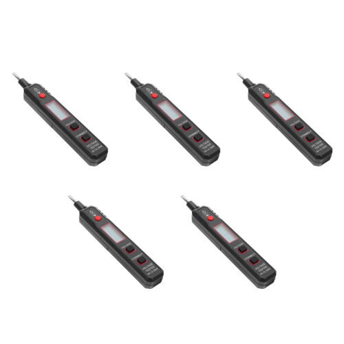 5St Auto Voltage Tester Pen Met Schroevendraaier En LED Display