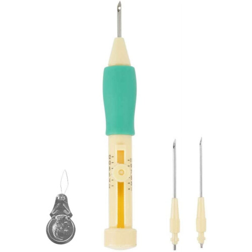 Punch Needle Stickset – 3 Edelstahlnadeln,