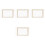 4Pcs Light Yellow Wooden Paper Making Kit with Mesh Screen for DIY 1