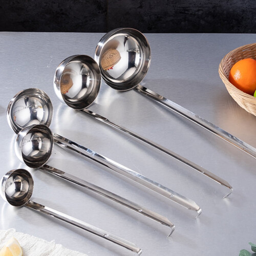 Stainless Steel Ounce Spoon with Long Handle 1