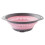 Vikbart silikondurkslag, ovalt, 31,2 cm, rosa 2