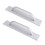 Türgriff, silberfarben, Aluminiumlegierung, 2 Stück 1