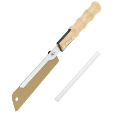 7 inch Japanese Style Hand Saw High Carbon Steel Pull Saw Efficient Cutting Pull Sawblade 3 Sided Sharpening Hand Blade for DIY