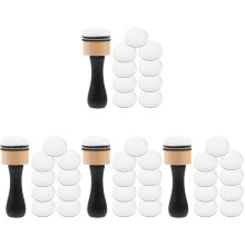 4Sets Spons Stempel Pakket Diverse Kleuren Voor Jonge Kunstenaars