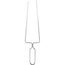 Grillgaffel i rostfritt stål, 44 cm