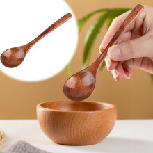 Wooden Soup Spoon 16 cm – Food-Safe Kitchen & Bar Utensil