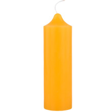 Candela a colonna rossa per illuminazione di emergenza, 200 g
