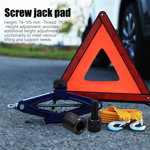 HOMEMAXS Adjustable Screw Jack Pads Versatile Support Blocks Leveling Jack Screws Machine Tool Accessories 2