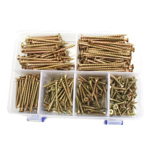 Tacar measctha scriúnna adhmaid ceann cothrom M4400pcs20-70mm